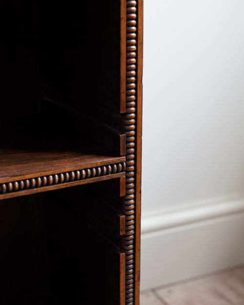 REGENCY ROSEWOOD DWARF OPEN BOOKCASE - ADDITIONAL PHOTO 6
