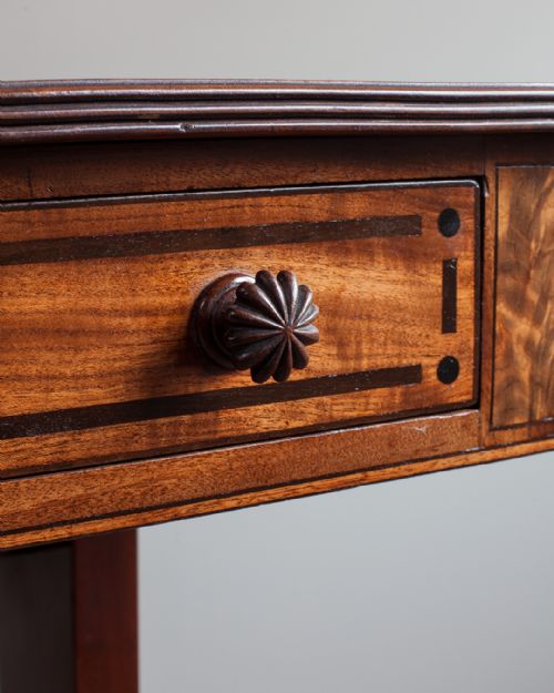 REGENCY MAHOGANY SOFA TABLE - ADDITIONAL PHOTO 7