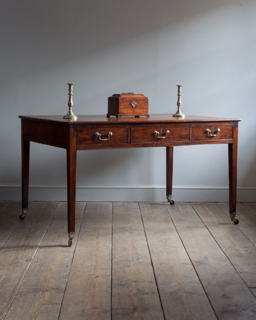 george ii mahogany library table - CATEGORY: ANTIQUE TABLES - DATED 18TH CENTURY