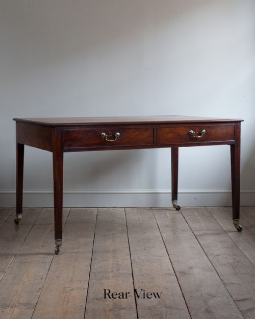 GEORGE II MAHOGANY LIBRARY TABLE - ADDITIONAL PHOTO 2