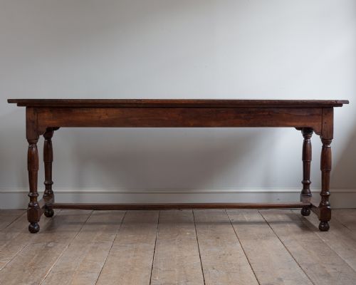 EARLY 18TH CENTURY OAK REFECTORY TABLE - ADDITIONAL PHOTO 1