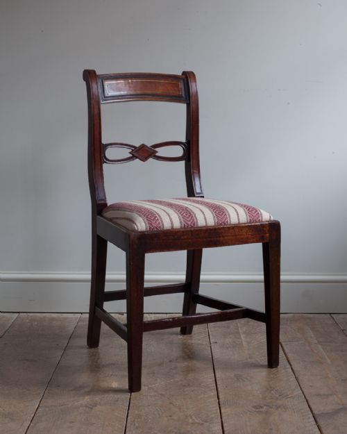 SET OF 8 GEORGE IV MAHOGANY DINING CHAIRS - ADDITIONAL PHOTO 3