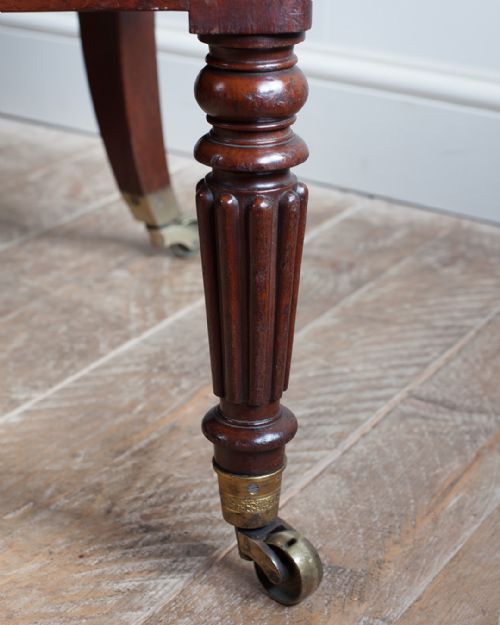 REGENCY MAHOGANY BERGRE CHAIR - ADDITIONAL PHOTO 7