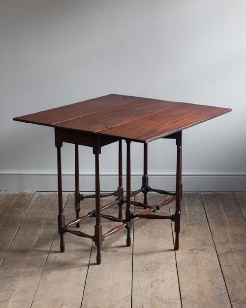 GEORGE III MAHOGANY 'SPIDER LEG' TABLE - ADDITIONAL PHOTO 1