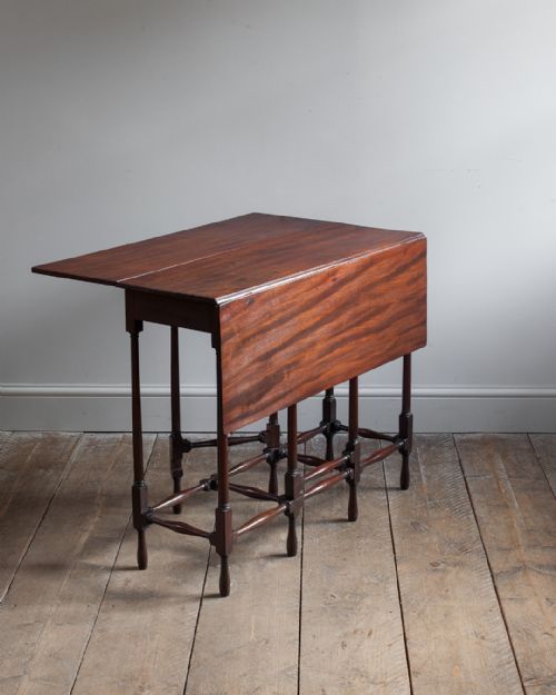 GEORGE III MAHOGANY 'SPIDER LEG' TABLE - ADDITIONAL PHOTO 2