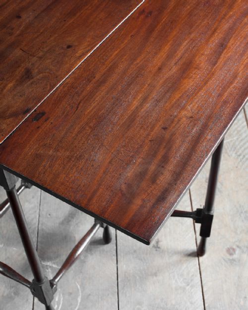 GEORGE III MAHOGANY 'SPIDER LEG' TABLE - ADDITIONAL PHOTO 6