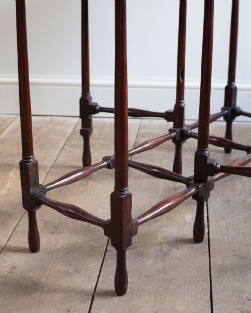 GEORGE III MAHOGANY 'SPIDER LEG' TABLE - ADDITIONAL PHOTO 7