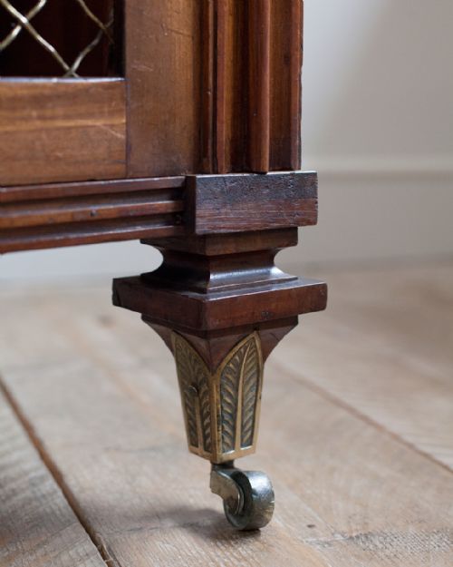 REGENCY MAHOGANY SIDE CABINET - ADDITIONAL PHOTO 5