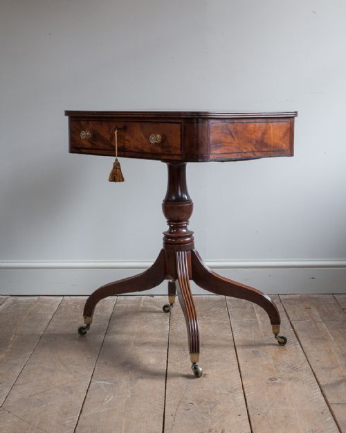 LATE REGENCY MAHOGANY PEDESTAL TABLE - ADDITIONAL PHOTO 10