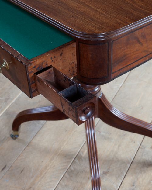 LATE REGENCY MAHOGANY PEDESTAL TABLE - ADDITIONAL PHOTO 12