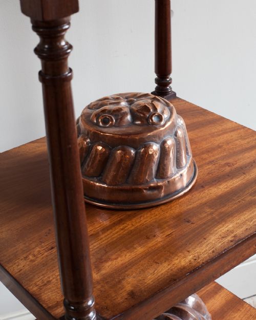 REGENCY MAHOGANY WHATNOT - ADDITIONAL PHOTO 1