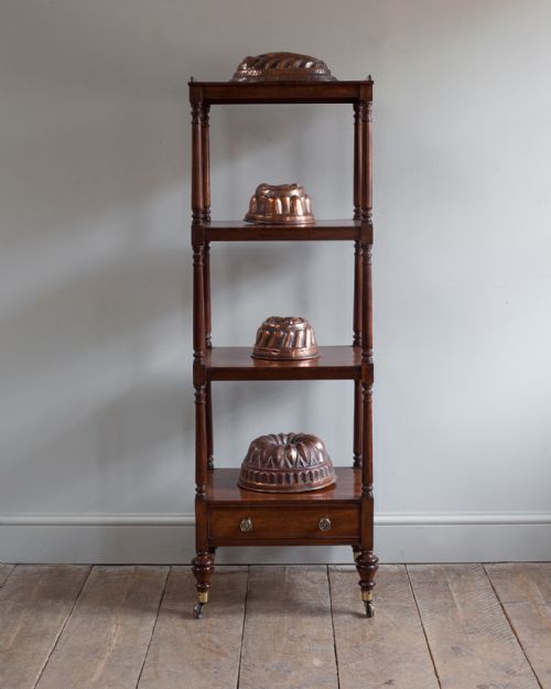 REGENCY MAHOGANY WHATNOT - ADDITIONAL PHOTO 9