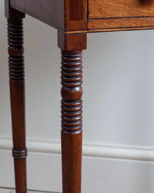 REGENCY MAHOGANY WORK TABLE - ADDITIONAL PHOTO 3