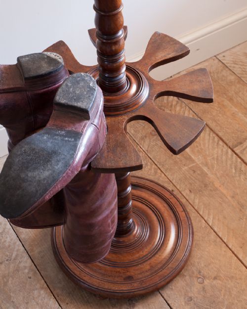 19TH CENTURY REVOLVING BOOTSTAND - ADDITIONAL PHOTO 5