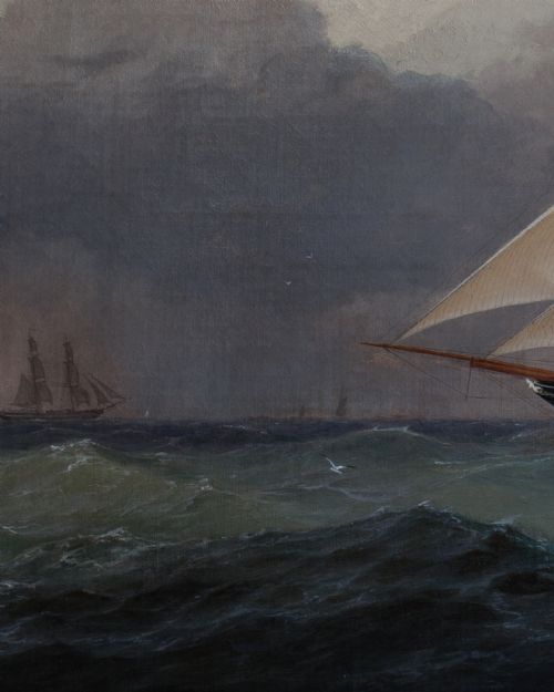 19TH CENTURY OIL PAINTING - ADDITIONAL PHOTO 3