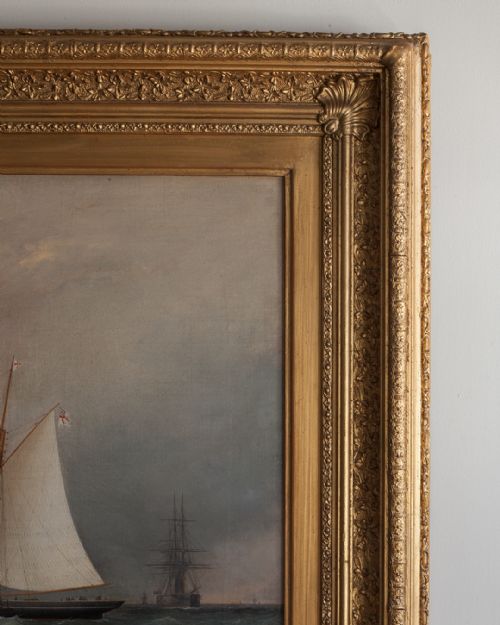 19TH CENTURY OIL PAINTING - ADDITIONAL PHOTO 6
