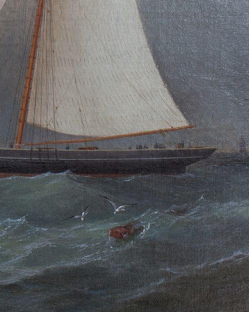 19TH CENTURY OIL PAINTING - ADDITIONAL PHOTO 7