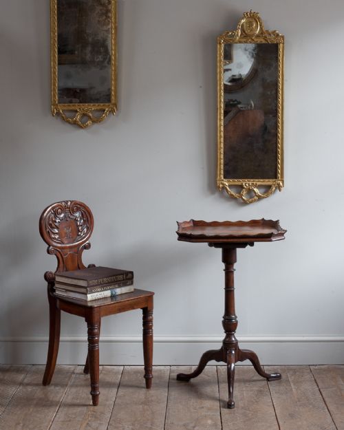 PAIR OF 18TH CENTURY GILDED WALL MIRRORS - ADDITIONAL PHOTO 1