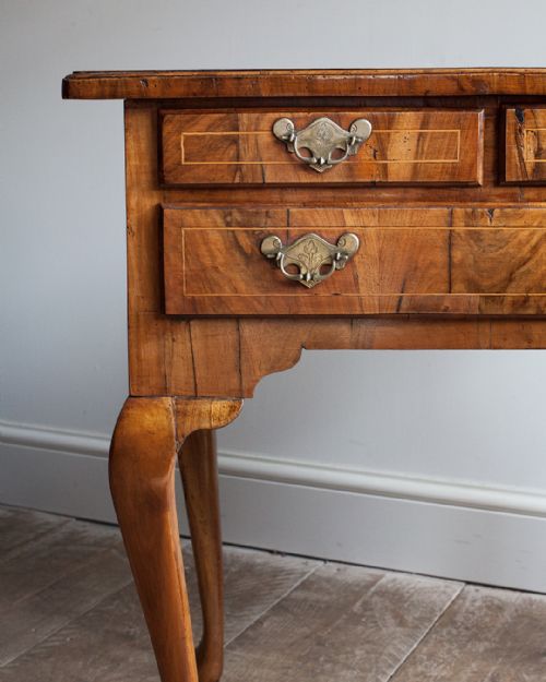 GEORGE II WALNUT LOWBOY - ADDITIONAL PHOTO 3