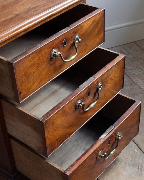 EARLY 19TH CENTURY MAHOGANY BEDSIDE CHEST - ADDITIONAL PHOTO 6