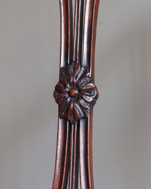 SUPERB 19TH CENTURY MAHOGANY SETTEE - ADDITIONAL PHOTO 5