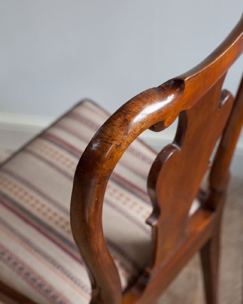 QUEEN ANNE STYLE WALNUT SIDE CHAIR - ADDITIONAL PHOTO 6
