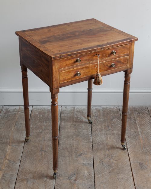 REGENCY WORK WRITING TABLE - ADDITIONAL PHOTO 1
