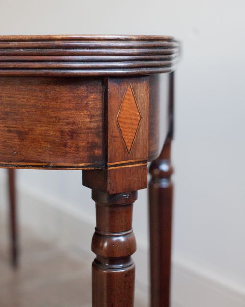 PAIR OF GEORGIAN TEA TABLES - ADDITIONAL PHOTO 6