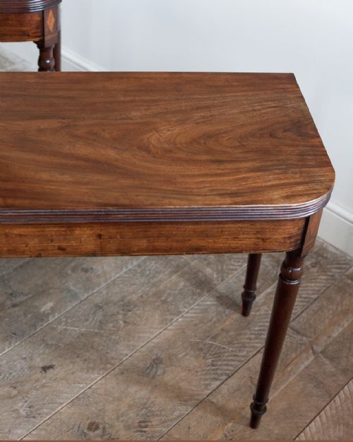 PAIR OF GEORGIAN TEA TABLES - ADDITIONAL PHOTO 7