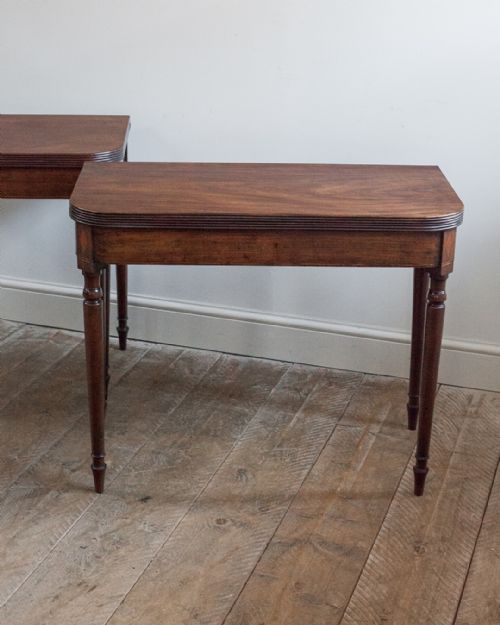 PAIR OF GEORGIAN TEA TABLES - ADDITIONAL PHOTO 8