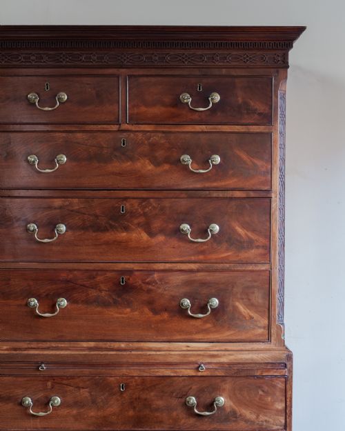 18TH CENTURY CHEST ON CHEST - ADDITIONAL PHOTO 5