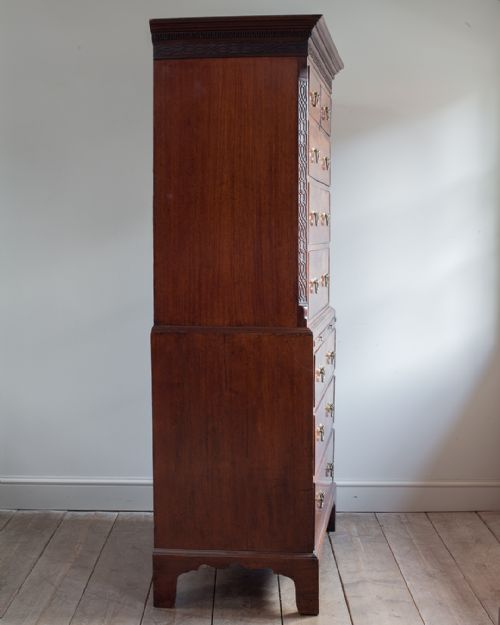 18TH CENTURY CHEST ON CHEST - ADDITIONAL PHOTO 7