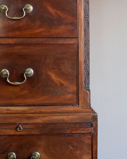 18TH CENTURY CHEST ON CHEST - ADDITIONAL PHOTO 9