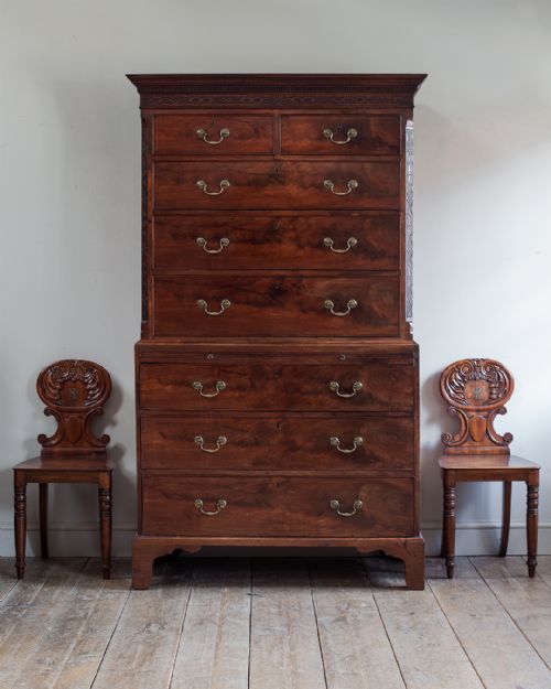 18TH CENTURY CHEST ON CHEST - ADDITIONAL PHOTO 12