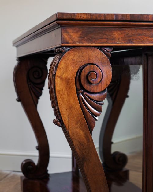 WILLIAM IV ROSEWOOD CONSOLE TABLE - ADDITIONAL PHOTO 3