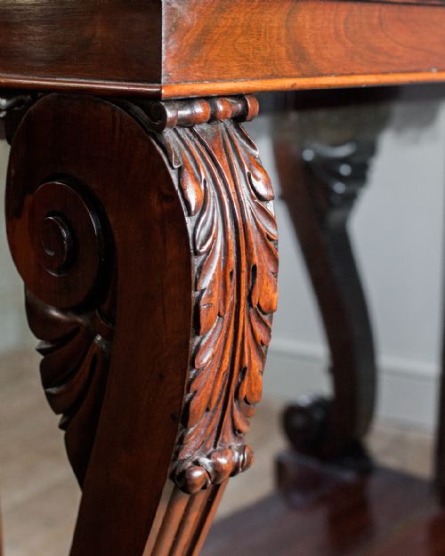 WILLIAM IV ROSEWOOD CONSOLE TABLE - ADDITIONAL PHOTO 5