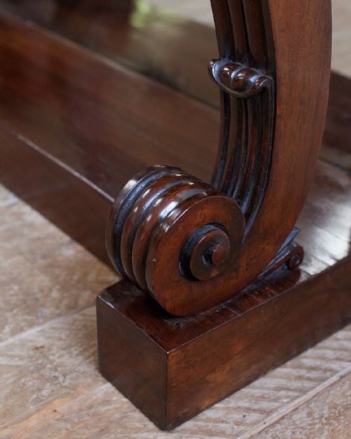 WILLIAM IV ROSEWOOD CONSOLE TABLE - ADDITIONAL PHOTO 7
