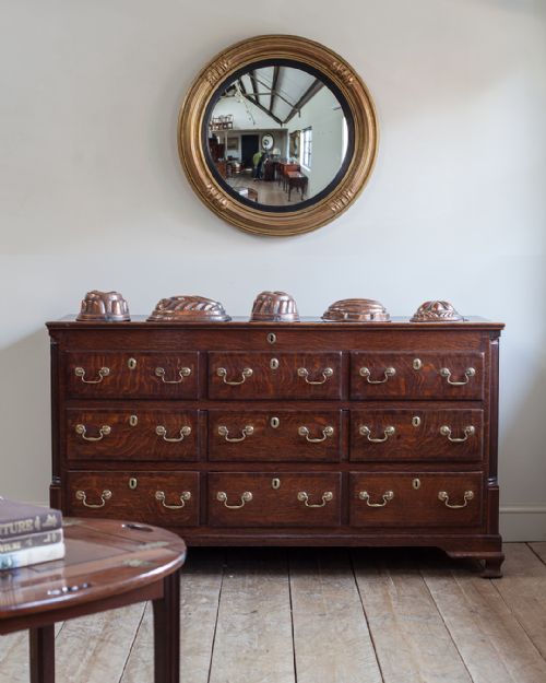 GEORGE III OAK LANCASHIRE MULE CHEST - ADDITIONAL PHOTO 1