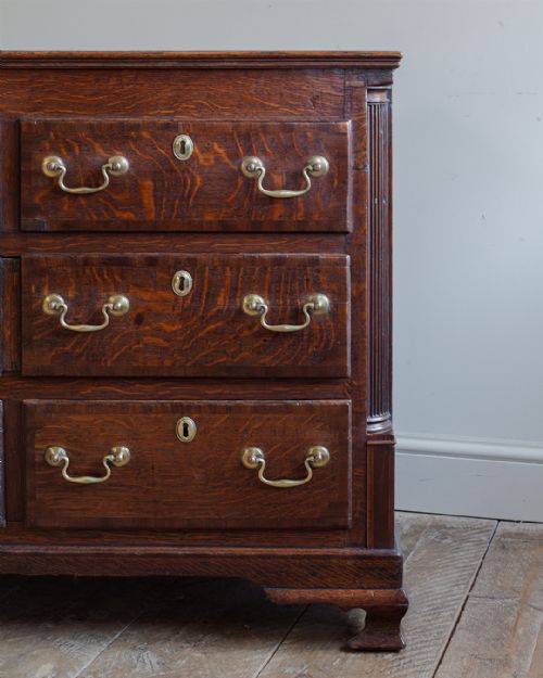 GEORGE III OAK LANCASHIRE MULE CHEST - ADDITIONAL PHOTO 6