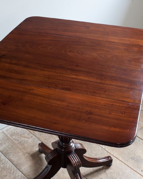 REGENCY PEDESTAL PEMBROKE TABLE - ADDITIONAL PHOTO 7