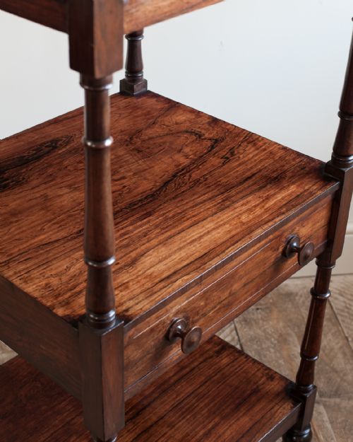 REGENCY ROSEWOOD WHATNOT - ADDITIONAL PHOTO 2