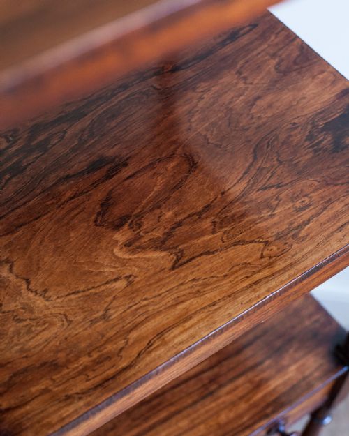 REGENCY ROSEWOOD WHATNOT - ADDITIONAL PHOTO 4