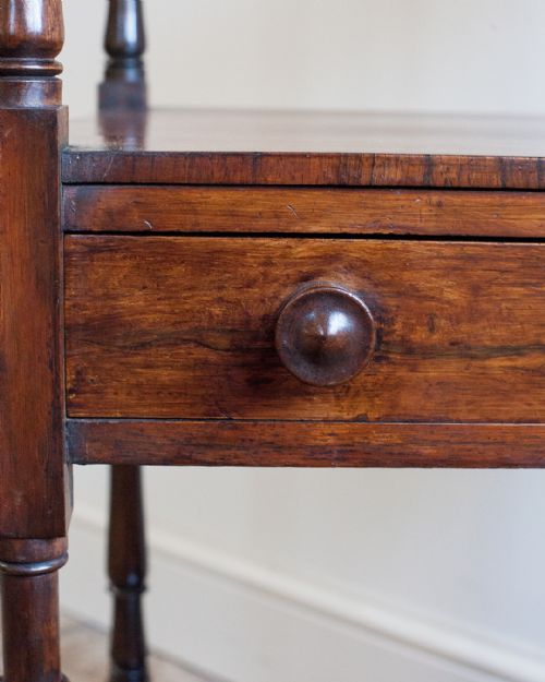 REGENCY ROSEWOOD WHATNOT - ADDITIONAL PHOTO 5