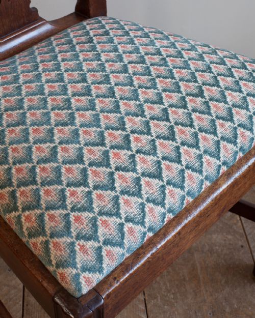 SET OF FOUR GEORGE III MAHOGANY DINING CHAIRS - ADDITIONAL PHOTO 6
