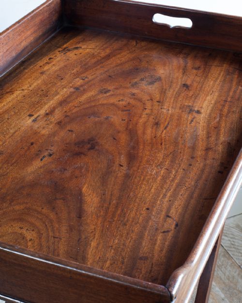 GEORGE III MAHOGANY BUTLERS TRAY - ADDITIONAL PHOTO 3