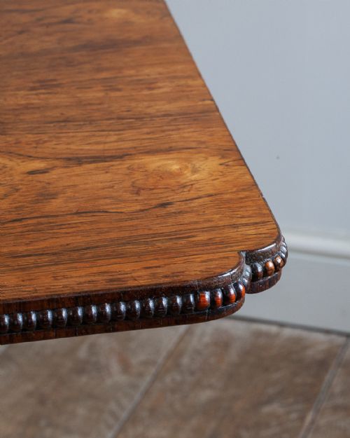 REGENCY ROSEWOOD TRIPOD TABLE - ADDITIONAL PHOTO 3