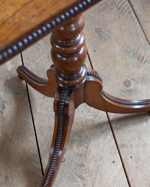 REGENCY ROSEWOOD TRIPOD TABLE - ADDITIONAL PHOTO 4