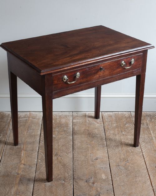 GEORGE III MAHOGANY SIDE TABLE - ADDITIONAL PHOTO 2