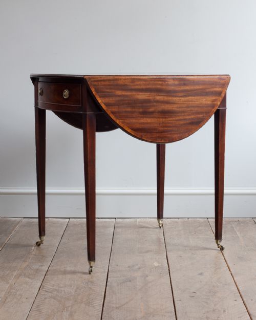 GOOD QUALITY GEORGIAN PEMBROKE TABLE - ADDITIONAL PHOTO 2