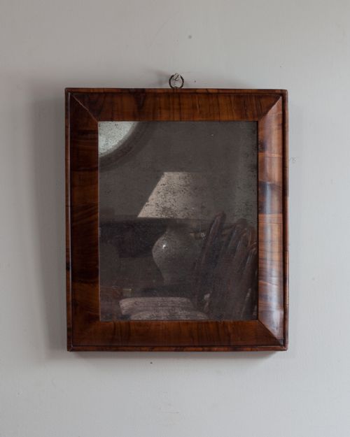 WILLIAM MARY OLIVE WOOD CUSHION MIRROR - ADDITIONAL PHOTO 1